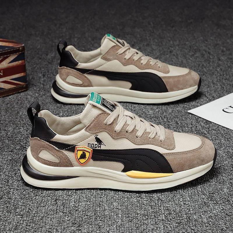 Herbst Neue Herren Sportschuhe Fashion Fly Woven Mesh Herrenschuhe Koreanische Version Atmungsaktive Laufschuhe Trendy Herren 44 von Joom DACH