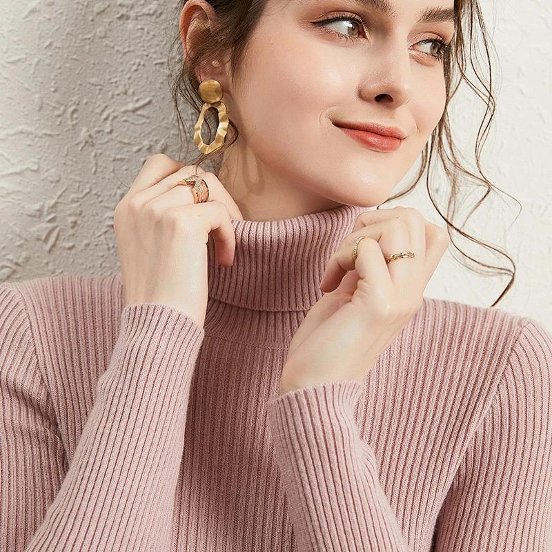 Herbst Winter Frauen Rollkragenpullover Einfarbig Warme Pullover Pullover Langarm Jumper Kleidung M rosa Herbst Winter Frauen Rollkragenpullover Einfarbig Warme Pullover Pullover Langarm Jumper Kleidung M rosa von Joom DACH