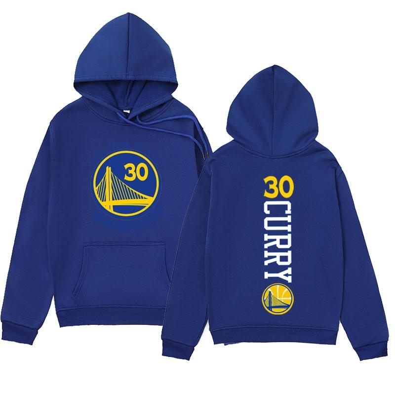 Herbst Winter Golden State Warriors Stephen Curry #30 Bedruckte Hoodies Lässig Warm Sport Langärmelig Herren und Damen Unisex Kapuzensweatshirts M von Joom DACH