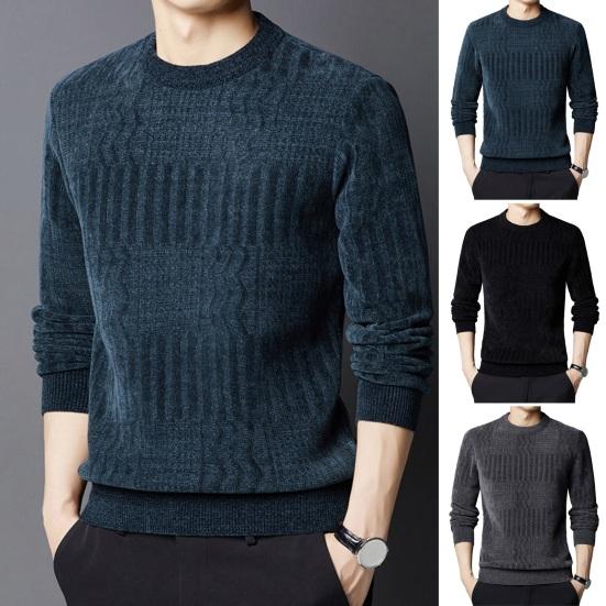 Herbst Winter Herren Pullover Rundhals Strick Dick Warm Langarm Einfarbig Plus Size Mittellang Elastisch Casual Pullover Herren Pullover XL blau Herbst Winter Herren Pullover Rundhals Strick Dick Warm Langarm Einfarbig Plus Size Mittellang Elastisch Casual Pullover Herren Pullover XL blau von Joom DACH
