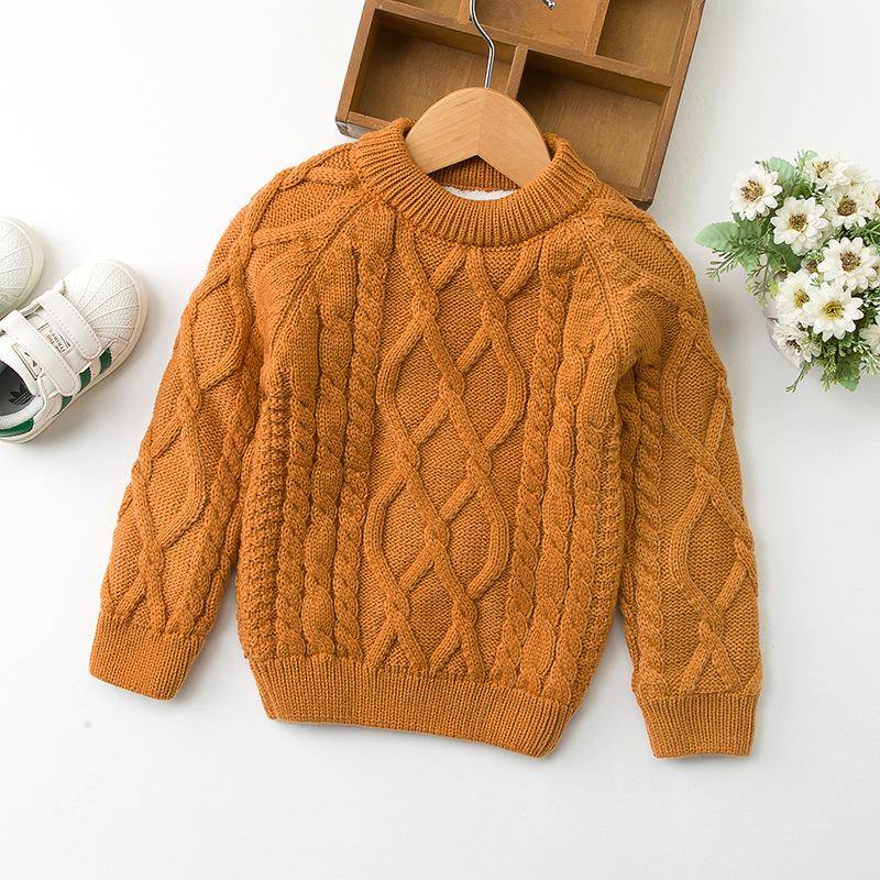Herbst Winter Kinder Baby Jungen Mädchen Pullover Cartoon Wolle Pullover Kleinkind Kinder Warme Pullover Mantel Strickjacke Verdicken Oberbekleidung 110cm dunkel orange Herbst Winter Kinder Baby Jungen Mädchen Pullover Cartoon Wolle Pullover Kleinkind Kinder Warme Pullover Mantel Strickjacke Verdicken Oberbekleidung 110cm dunkel orange von Joom DACH