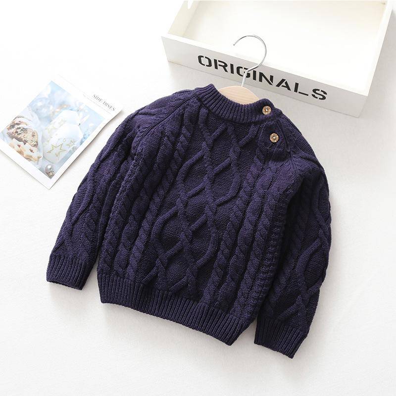 Herbst Winter Kinder Baby Jungen Mädchen Pullover Cartoon Wolle Pullover Kleinkind Kinder Warme Pullover Mantel Strickjacke Verdicken Oberbekleidung 110cm navy blau Herbst Winter Kinder Baby Jungen Mädchen Pullover Cartoon Wolle Pullover Kleinkind Kinder Warme Pullover Mantel Strickjacke Verdicken Oberbekleidung 110cm navy blau von Joom DACH