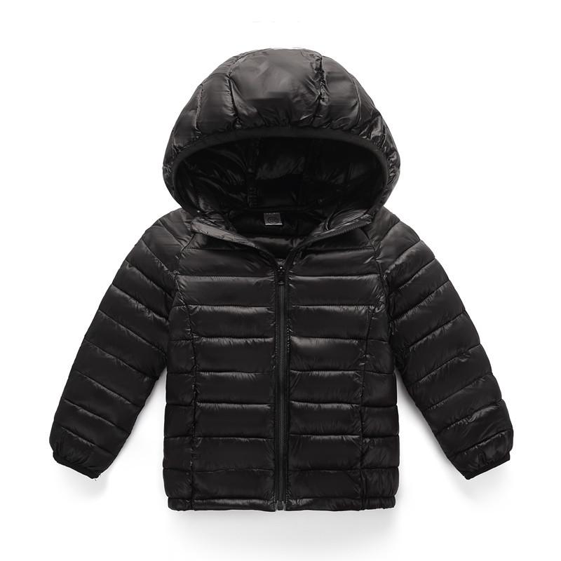 Herbst Winter Kinder Daunenjacken Für Mädchen Kinder Kleidung Warme Daunenmäntel Für Jungen Kleinkind Mädchen Oberbekleidung Kleidung 2-12 Jahre 11-12years schwarz von Joom DACH