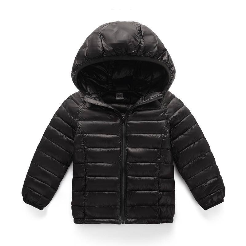 Herbst Winter Kinder Daunenjacken Für Mädchen Kinder Kleidung Warme Daunenmäntel Für Jungen Kleinkind Mädchen Oberbekleidung Kleidung 2-12 Jahre 11-12years schwarz von Joom DACH