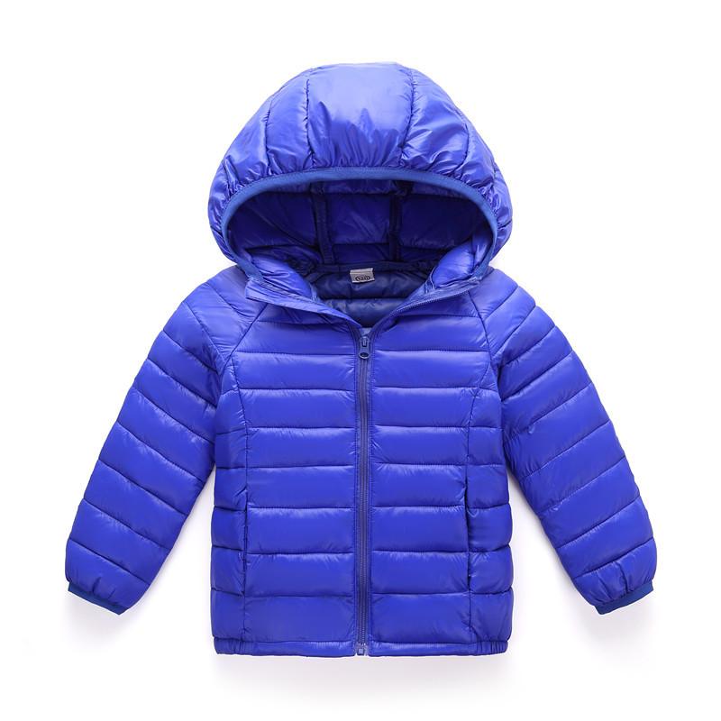 Herbst Winter Kinder Daunenjacken Für Mädchen Kinder Kleidung Warme Daunenmäntel Für Jungen Kleinkind Mädchen Oberbekleidung Kleidung 2-12 Jahre 5-6years blau von Joom DACH