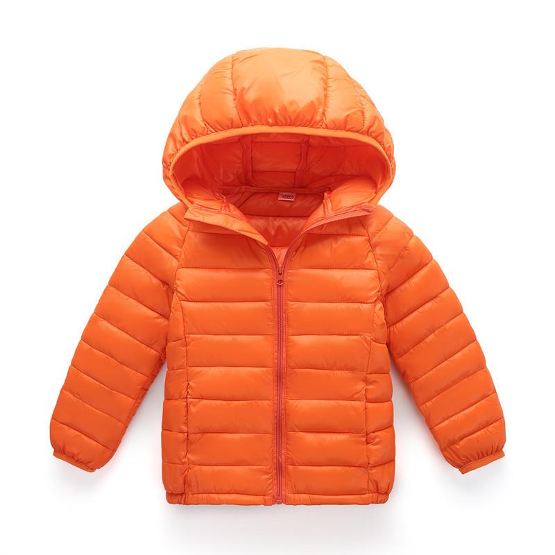 Herbst Winter Kinder Daunenjacken Für Mädchen Kinder Kleidung Warme Daunenmäntel Für Jungen Kleinkind Mädchen Oberbekleidung Kleidung 2-12 Jahre 7-8years orange von Joom DACH
