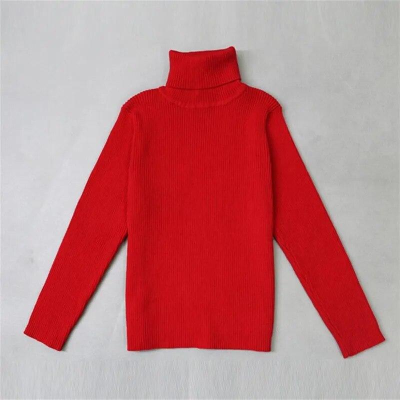 Herbst Winter Kinder Jungen Mädchen Rollkragen Pullover Pullover Gestrickte Pullover Kinder Kleidung 120 rot Herbst Winter Kinder Jungen Mädchen Rollkragen Pullover Pullover Gestrickte Pullover Kinder Kleidung 120 rot von Joom DACH