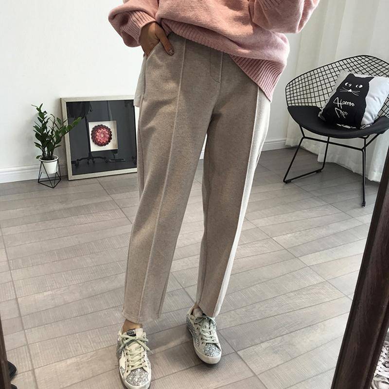 Herbst Winter Verdicken Frauen Bleistift Hosen Wolle Hosen Weibliche Harem Hosen Hohe Taille Lose Weiche Plus Größe Frauen Hosen Capris 6648 XXXL hellbraun Herbst Winter Verdicken Frauen Bleistift Hosen Wolle Hosen Weibliche Harem Hosen Hohe Taille Lose Weiche Plus Größe Frauen Hosen Capris 6648 XXXL hellbraun von Joom DACH