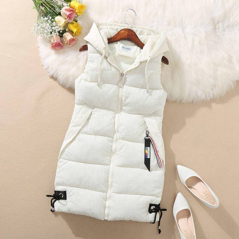 Herbst und Winter Damen Slim Fit Mittellanger bis langer Stil Weste Puffer Parkas Mantel Lässige Tasche Kapuzenweste Weibliche Ärmellose Jacke Oberbekleidung S off-weiße Herbst und Winter Damen Slim Fit Mittellanger bis langer Stil Weste Puffer Parkas Mantel Lässige Tasche Kapuzenweste Weibliche Ärmellose Jacke Oberbekleidung S off-weiße von Joom DACH