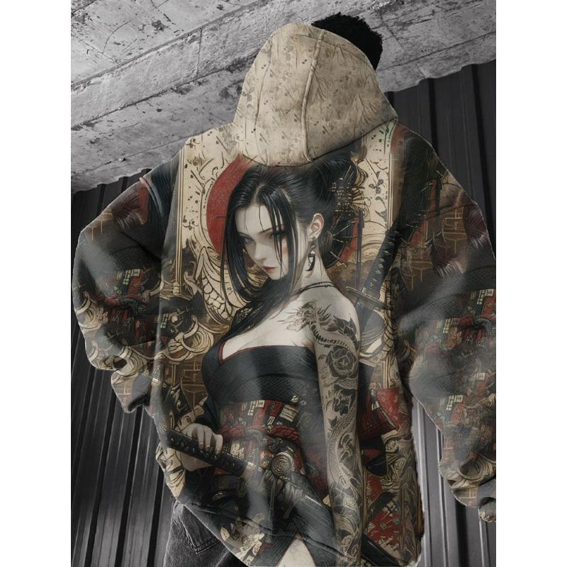 Herbst und Winter Harajuku Mode Herren Hoodie Casual Y2k Pullover Herren 3D Anime Mädchen Rückenmuster Sport Hoodie 4XL Herbst und Winter Harajuku Mode Herren Hoodie Casual Y2k Pullover Herren 3D Anime Mädchen Rückenmuster Sport Hoodie 4XL von Joom DACH