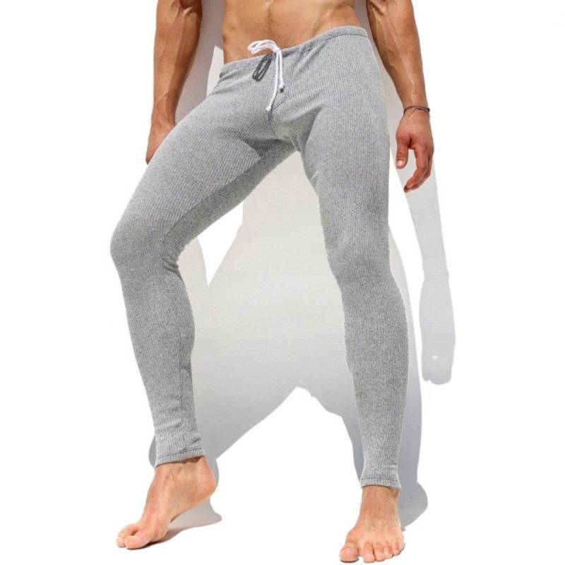 Herbst und Winter Herren Casual Elastic Rib Knit Pants Dünne Long Johns Bottoms Pyjama Pants XL graue Herbst und Winter Herren Casual Elastic Rib Knit Pants Dünne Long Johns Bottoms Pyjama Pants XL graue von Joom DACH