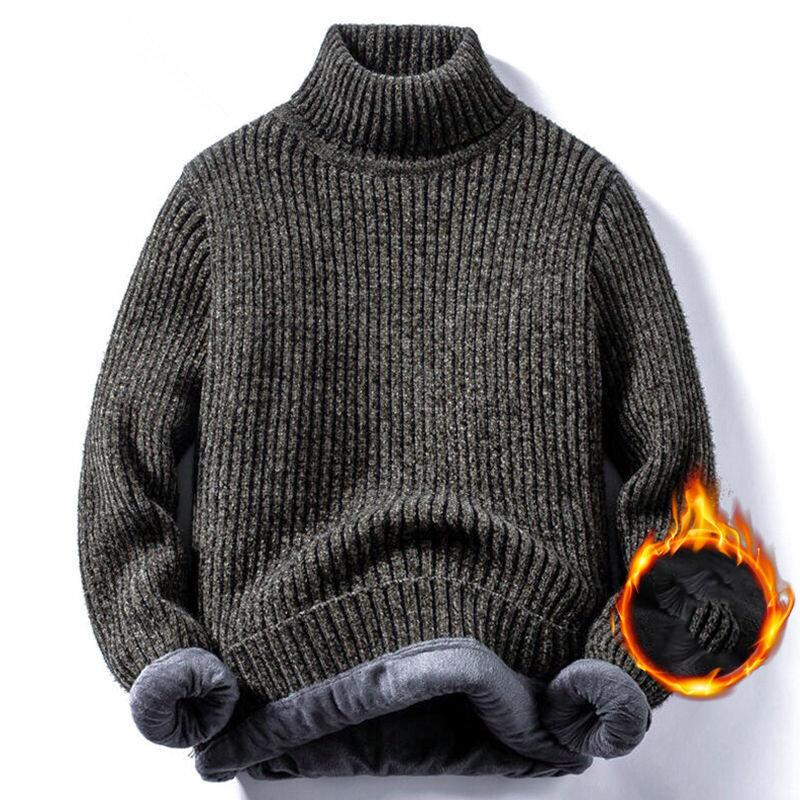 Herbst und Winter Herren Casual Solid Color Fleece Verdicken Rollkragenpullover XXL Herbst und Winter Herren Casual Solid Color Fleece Verdicken Rollkragenpullover XXL von Joom DACH