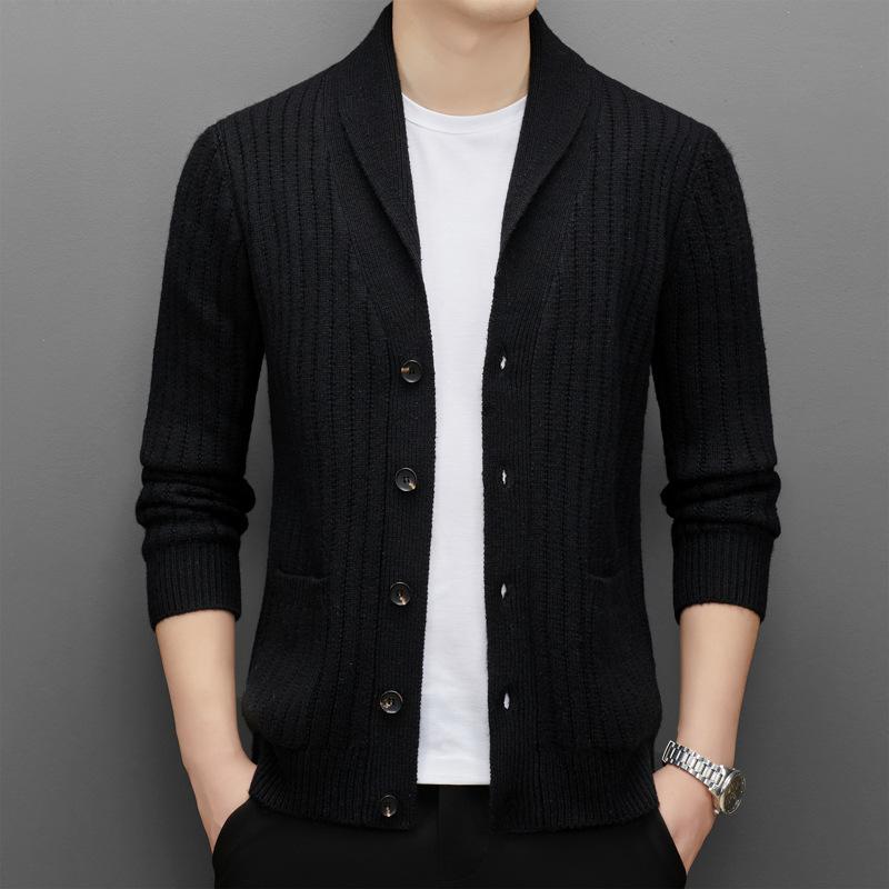 Herbst und Winter Neue Freizeitpullover für Männer, Jugendmode, Warme Pullover, Trendy Cardigan Jacken für Männer 3XL von Joom DACH
