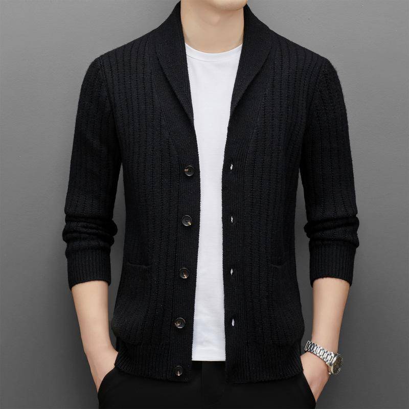 Herbst und Winter Neue Freizeitpullover für Männer, Jugendmode, Warme Pullover, Trendy Cardigan Jacken für Männer 3XL von Joom DACH