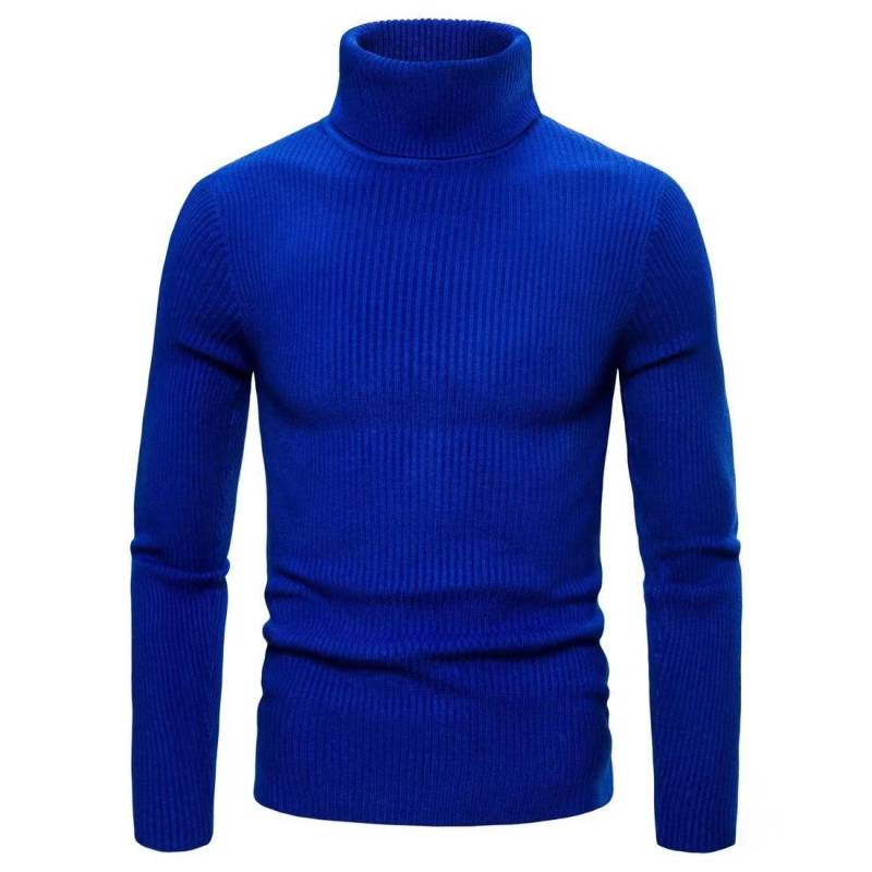 Herbst und Winter Neue männer Rollkragenpullover Männliche Koreanische Version Casual Alle-spiel Gestrickt Bodenbildung Shirt L dunkelblaue von Joom DACH