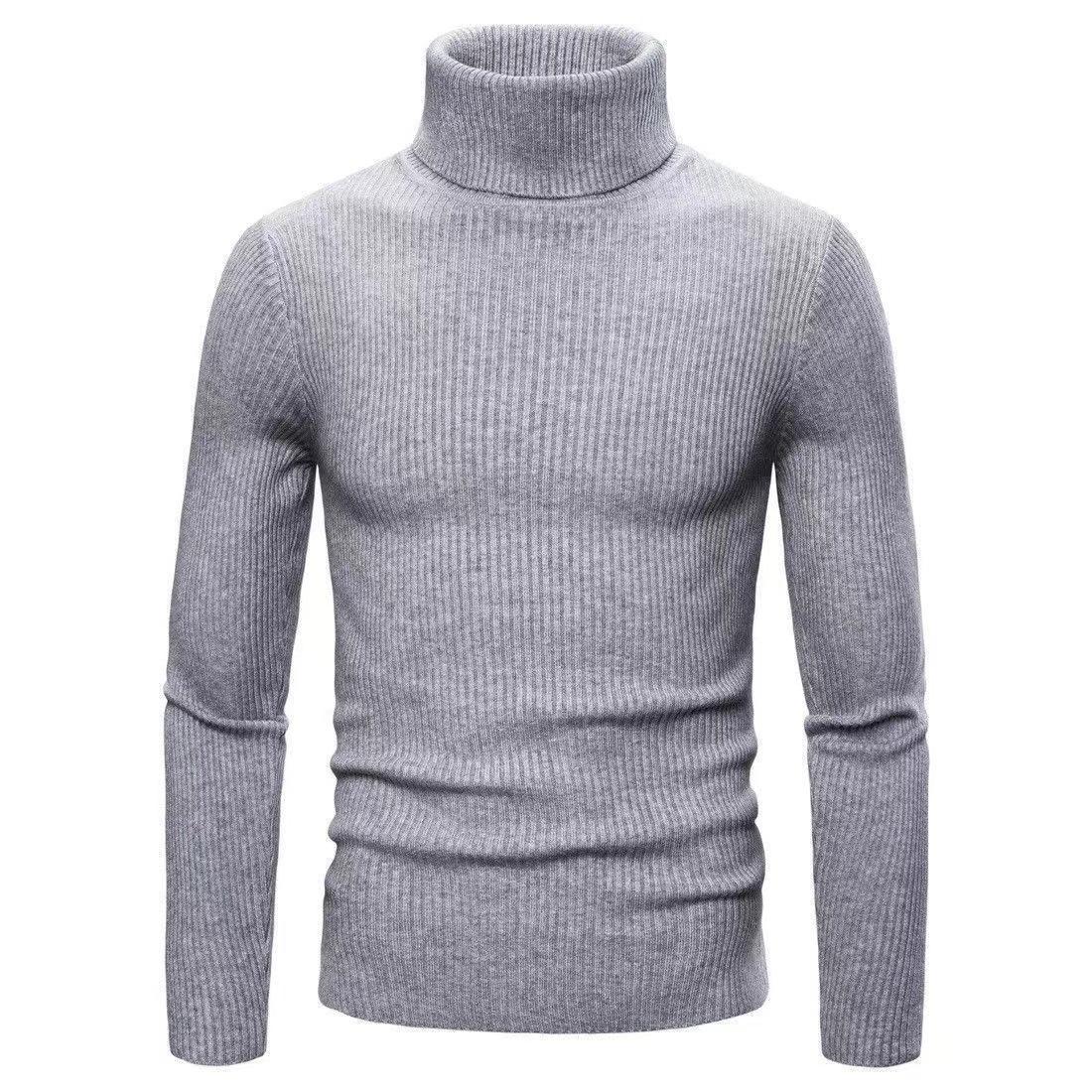 Herbst und Winter Neue männer Rollkragenpullover Männliche Koreanische Version Casual Alle-spiel Gestrickt Bodenbildung Shirt XL von Joom DACH