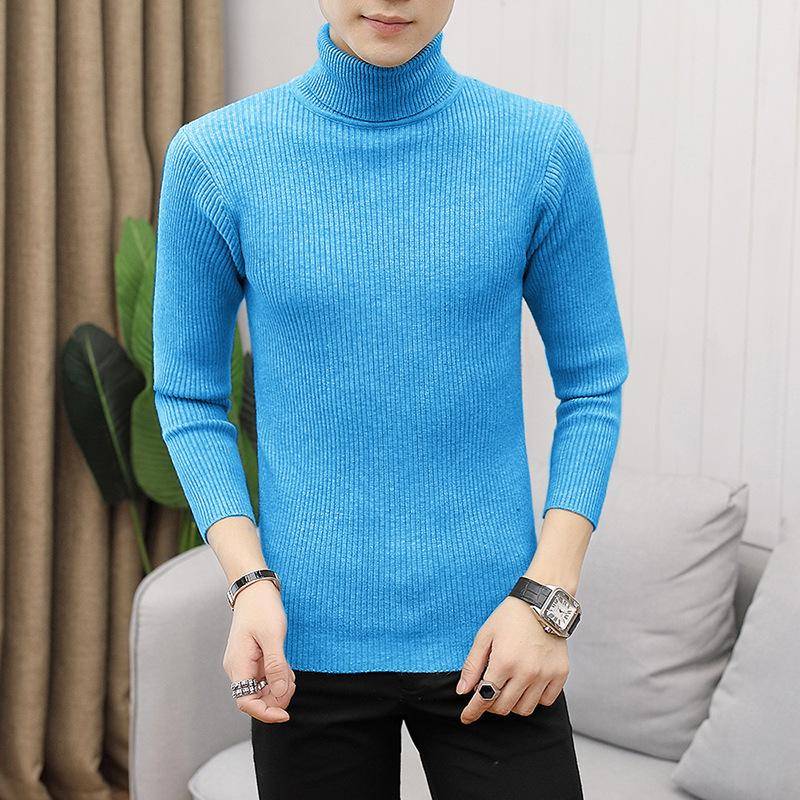 Herbst und Winter Neue männer Rollkragenpullover Männliche Koreanische Version Casual Alle-spiel Gestrickt Bodenbildung Shirt XXXL von Joom DACH