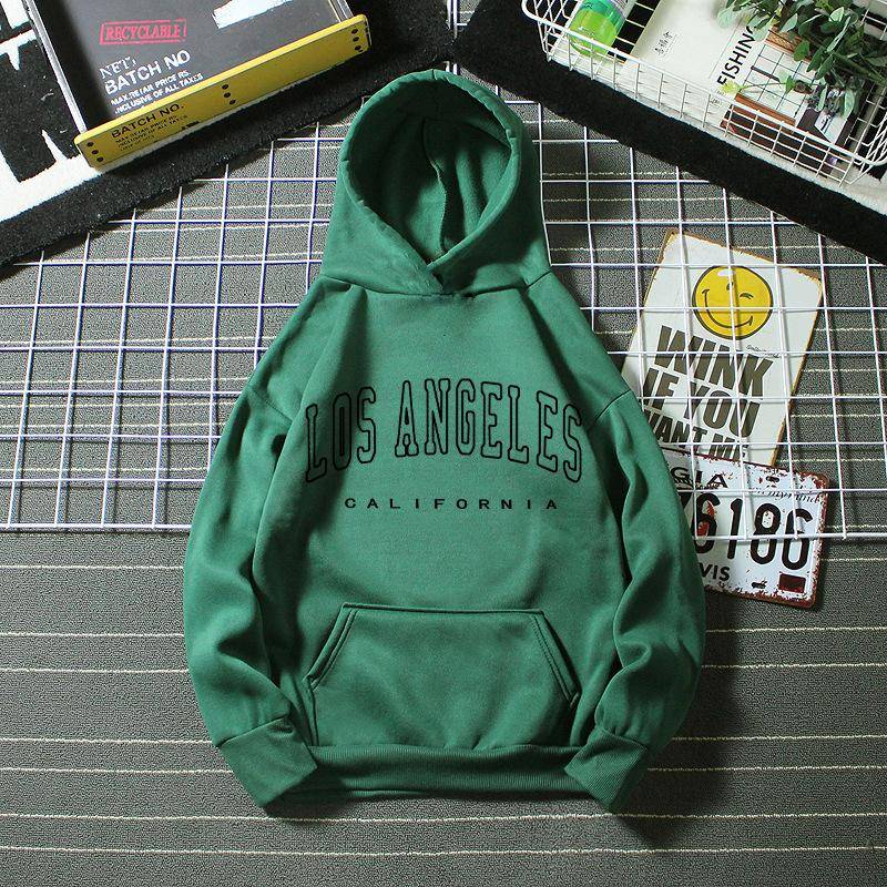 Herbst und Winter Pullover Damen Plüsch Kapuzenpullover Lose Druck Großer dünner Samtmantel Ins Modische Frauen XXL dunkelgrüne Herbst und Winter Pullover Damen Plüsch Kapuzenpullover Lose Druck Großer dünner Samtmantel Ins Modische Frauen XXL dunkelgrüne von Joom DACH