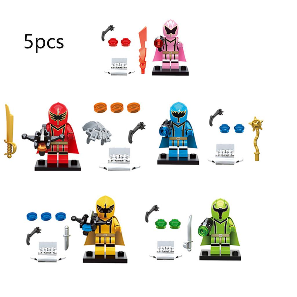 HeroSeries Dinosaurier Teambuilding Bausteine Gelb Grün Soldaten Roter Krieger Mächtige Actionfiguren Spielzeug Kinder Geschenke von Joom DACH