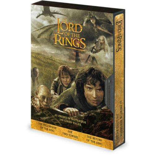 Herr der Ringe VHS-Notizbuch One Size grau/gelb von Joom DACH