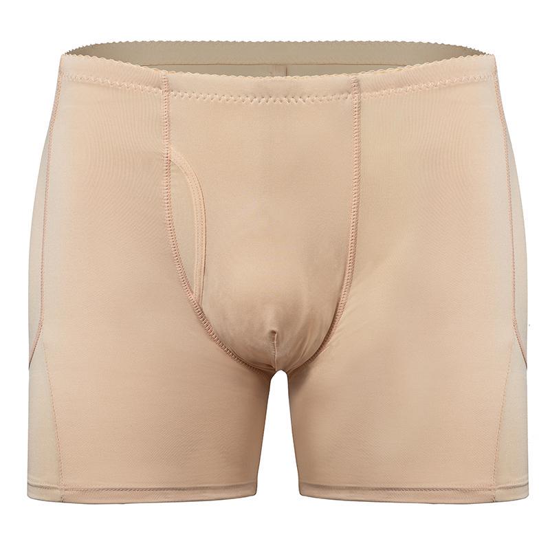 Herren Ass Gepolsterte Boxershorts Hip Enhancer Höschen Booty Lifter Butt Shaper Fake Ass Pads Unterwäsche Push Up Shorts Nahtlose Unterhosen Bum Buster L nude von Joom DACH