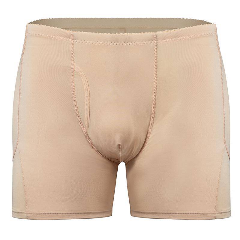Herren Ass Gepolsterte Boxershorts Hip Enhancer Höschen Booty Lifter Butt Shaper Fake Ass Pads Unterwäsche Push Up Shorts Nahtlose Unterhosen Bum Buster L nude von Joom DACH
