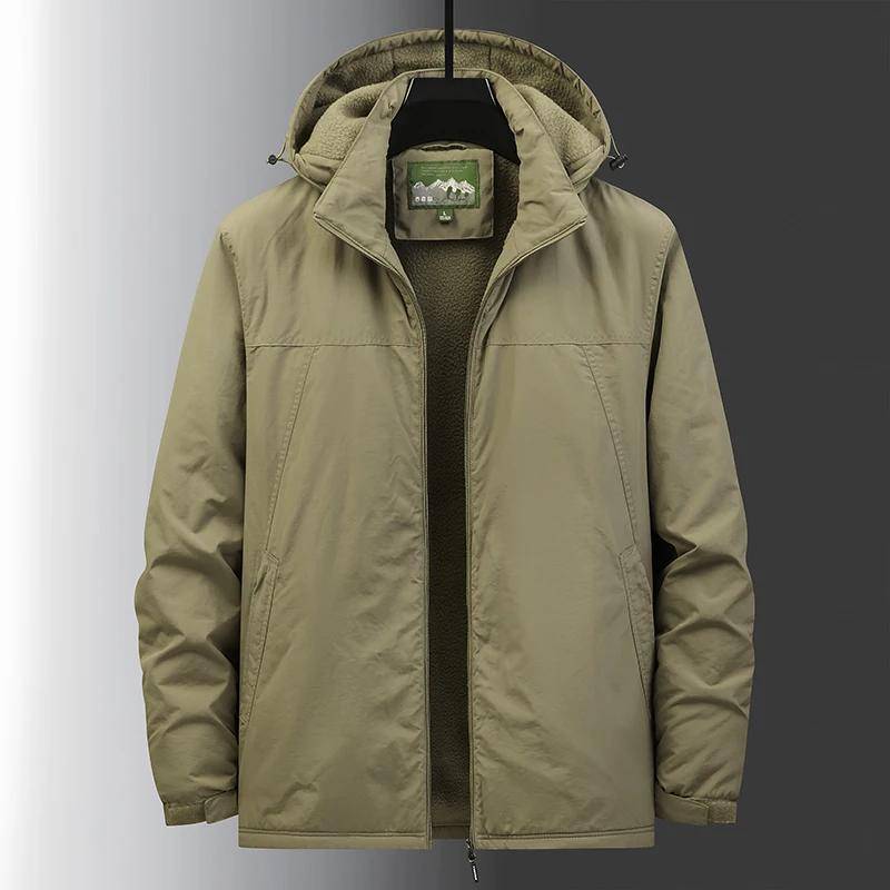 Herren Assault Wasserdichte Jacke Werkzeugjacke Lässige Winddichte Freizeitjacke Herren Baumwolljacke M khaki von Joom DACH