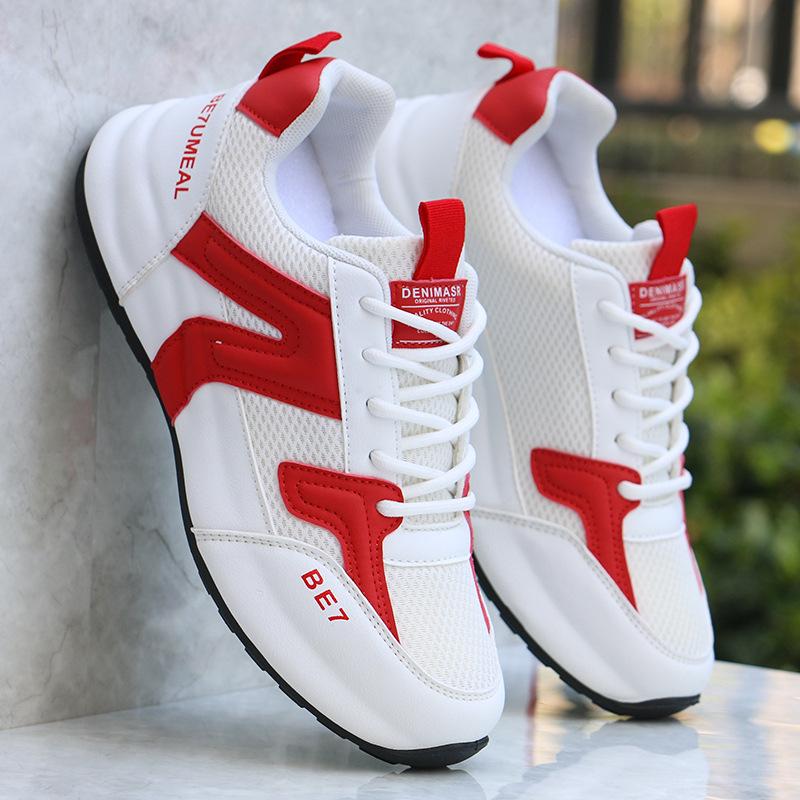 Herren Atmungsaktive Mesh Freizeitschuhe - Leicht, Weiche Sohle, Trendige Lauf-Sneaker für den Herbst 45 von Joom DACH