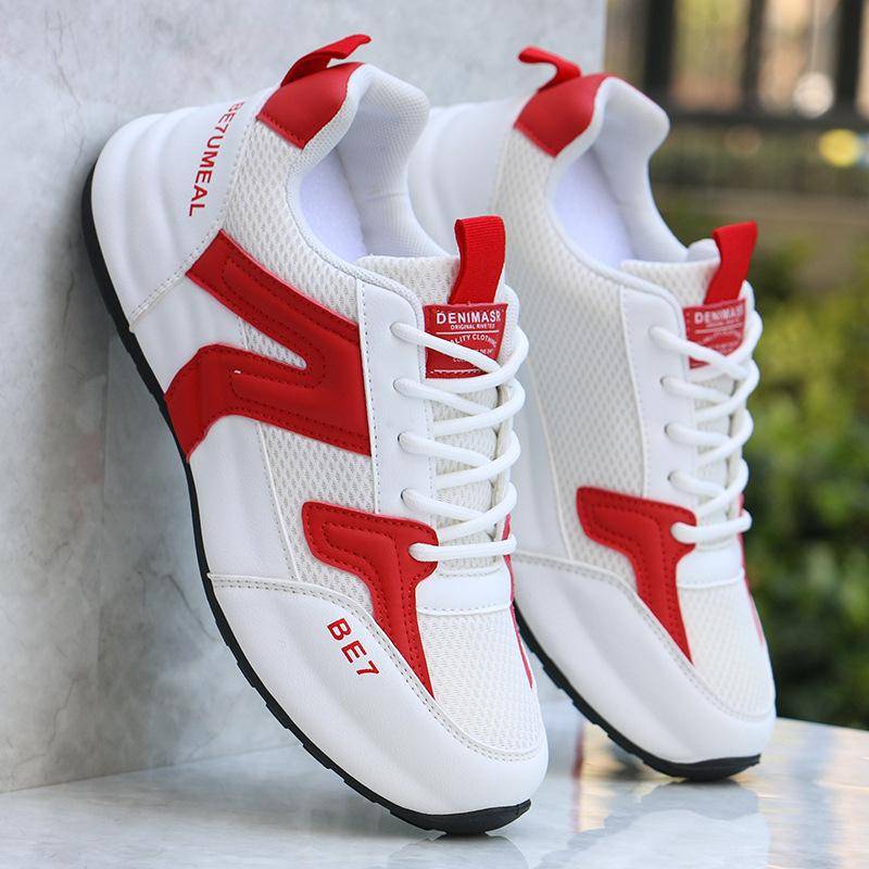 Herren Atmungsaktive Mesh Freizeitschuhe - Leicht, Weiche Sohle, Trendige Lauf-Sneaker für den Herbst 45 von Joom DACH