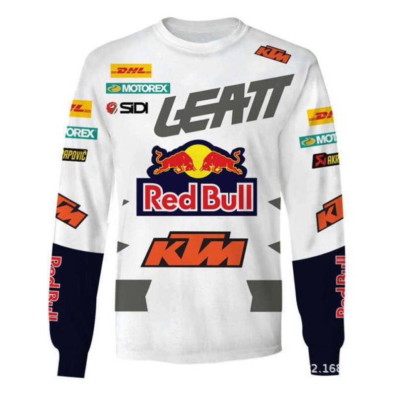 Herren Atmungsaktives Langarm Off-Road Motorrad Trikot T-Shirt für Frühling/Sommer L von Joom DACH