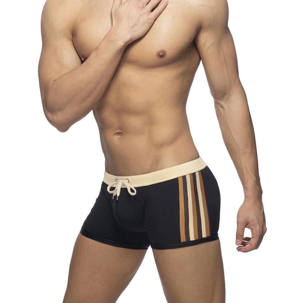 Herren-Badehose, eng anliegend, sexy Badebekleidung, Strandbekleidung, Bräunung, Surfen, Fitnessstudio XXL beige von Joom DACH