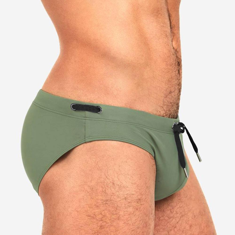 Herren-Badehose mit niedriger Taille, Übergröße, Sommer- und Strandkleidung XL armee grüne Herren-Badehose mit niedriger Taille, Übergröße, Sommer- und Strandkleidung XL armee grüne von Joom DACH