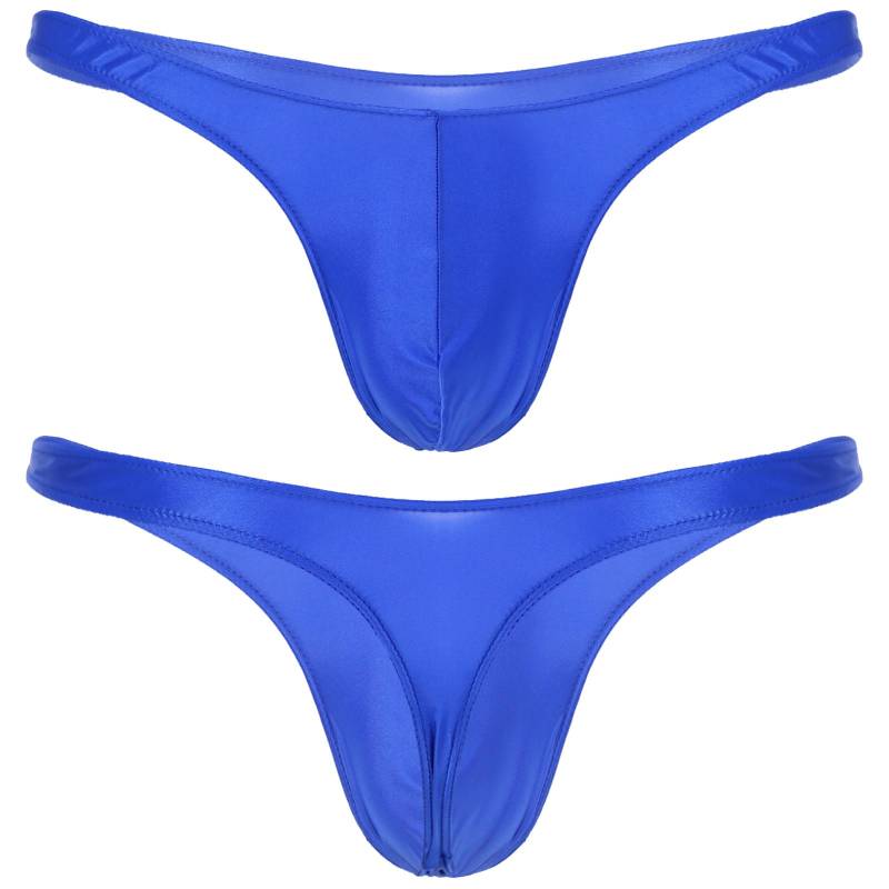 Herren-Bademode, glänzender Bulge-Beutel, Tanga, Mini-Bikini-Unterwäsche, niedrige Taille, Unterhose, Badebekleidung, Badehose XXL blau Herren-Bademode, glänzender Bulge-Beutel, Tanga, Mini-Bikini-Unterwäsche, niedrige Taille, Unterhose, Badebekleidung, Badehose XXL blau von Joom DACH
