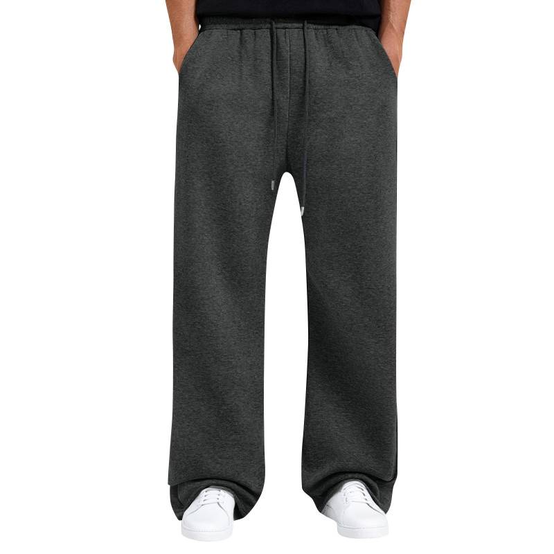 Herren Baggy Sweatpants Weitbeinige Jogginghose mit Taschen S von Joom DACH
