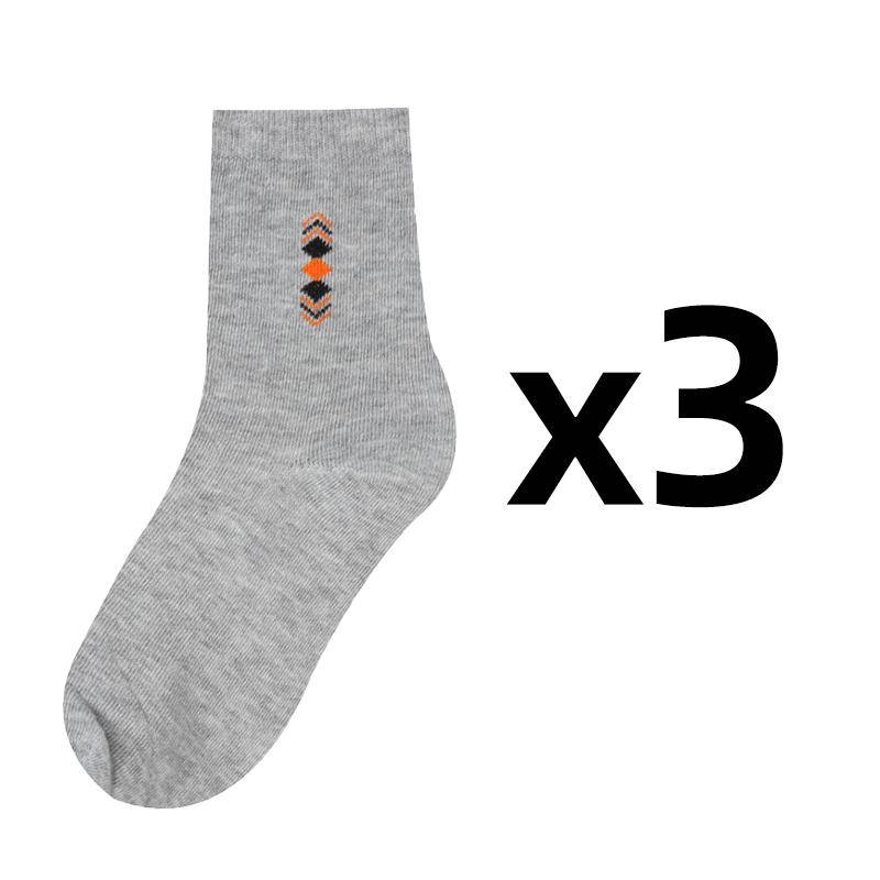 Herren Baumwollsocken Lässig Atmungsaktiv Weich Einfach Freizeit Business Bequem Mittellange Socken One size von Joom DACH
