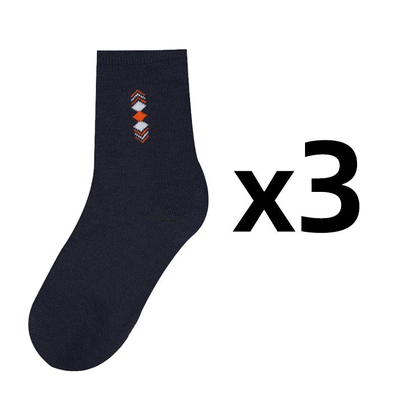 Herren Baumwollsocken Lässig Atmungsaktiv Weich Einfach Freizeit Business Bequem Mittellange Socken One size von Joom DACH