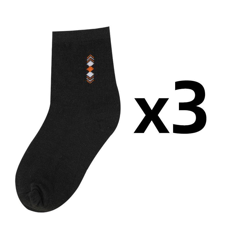 Herren Baumwollsocken Lässig Atmungsaktiv Weich Einfach Freizeit Business Bequem Mittellange Socken One size von Joom DACH