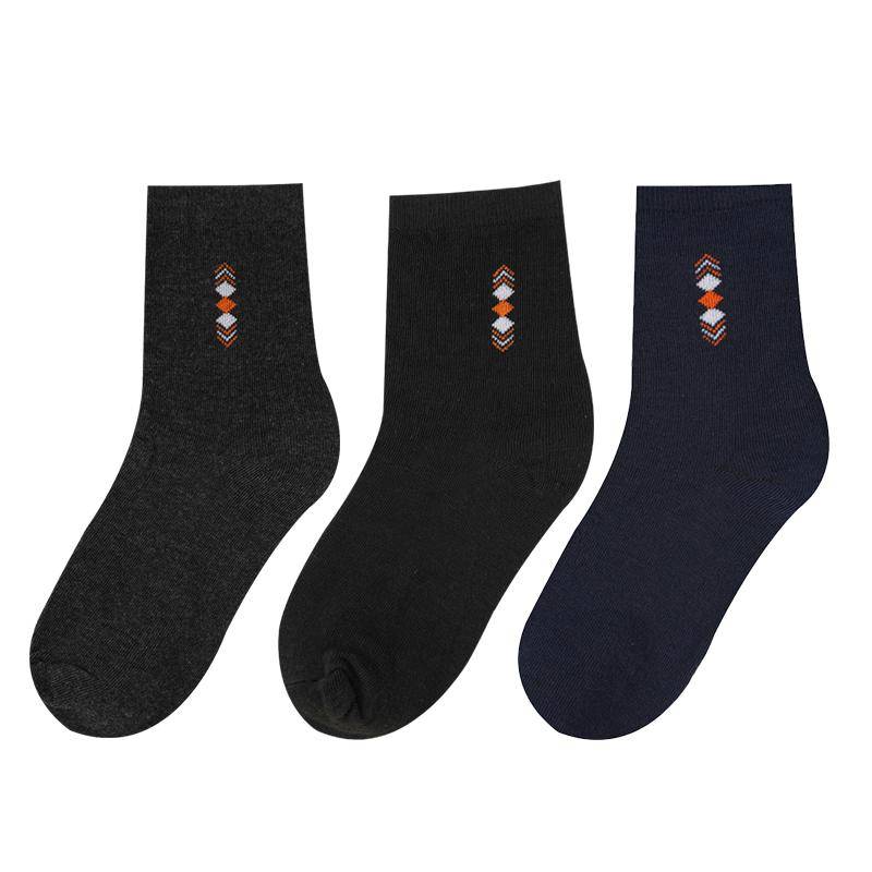 Herren Baumwollsocken Lässig Atmungsaktiv Weich Einfach Freizeit Business Bequem Mittellange Socken One size von Joom DACH