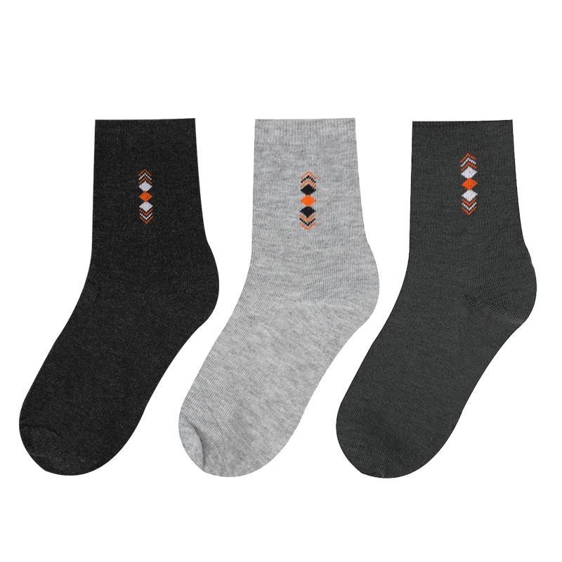 Herren Baumwollsocken Lässig Atmungsaktiv Weich Einfach Freizeit Business Bequem Mittellange Socken One size von Joom DACH