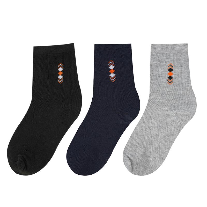 Herren Baumwollsocken Lässig Atmungsaktiv Weich Einfach Freizeit Business Bequem Mittellange Socken One size von Joom DACH