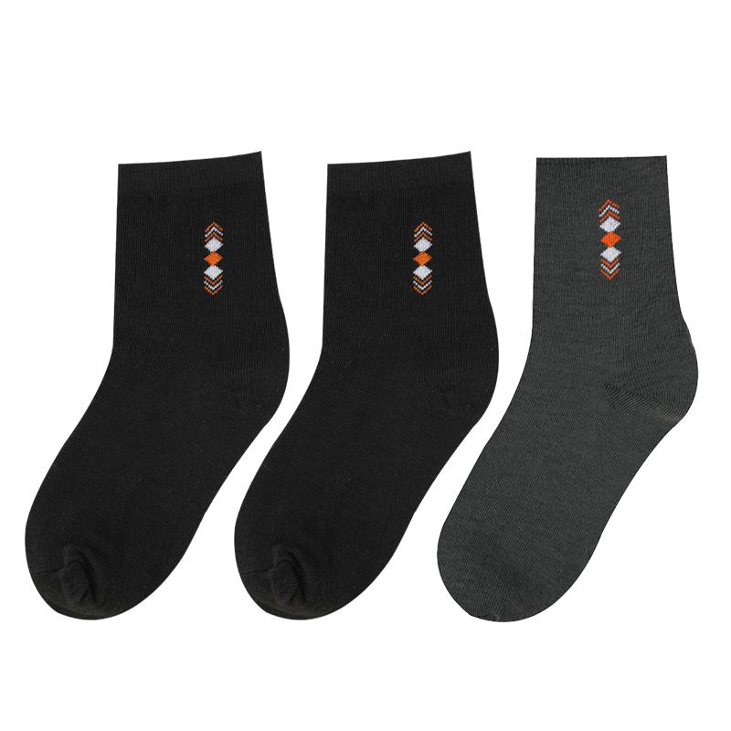 Herren Baumwollsocken Lässig Atmungsaktiv Weich Einfach Freizeit Business Bequem Mittellange Socken One size von Joom DACH