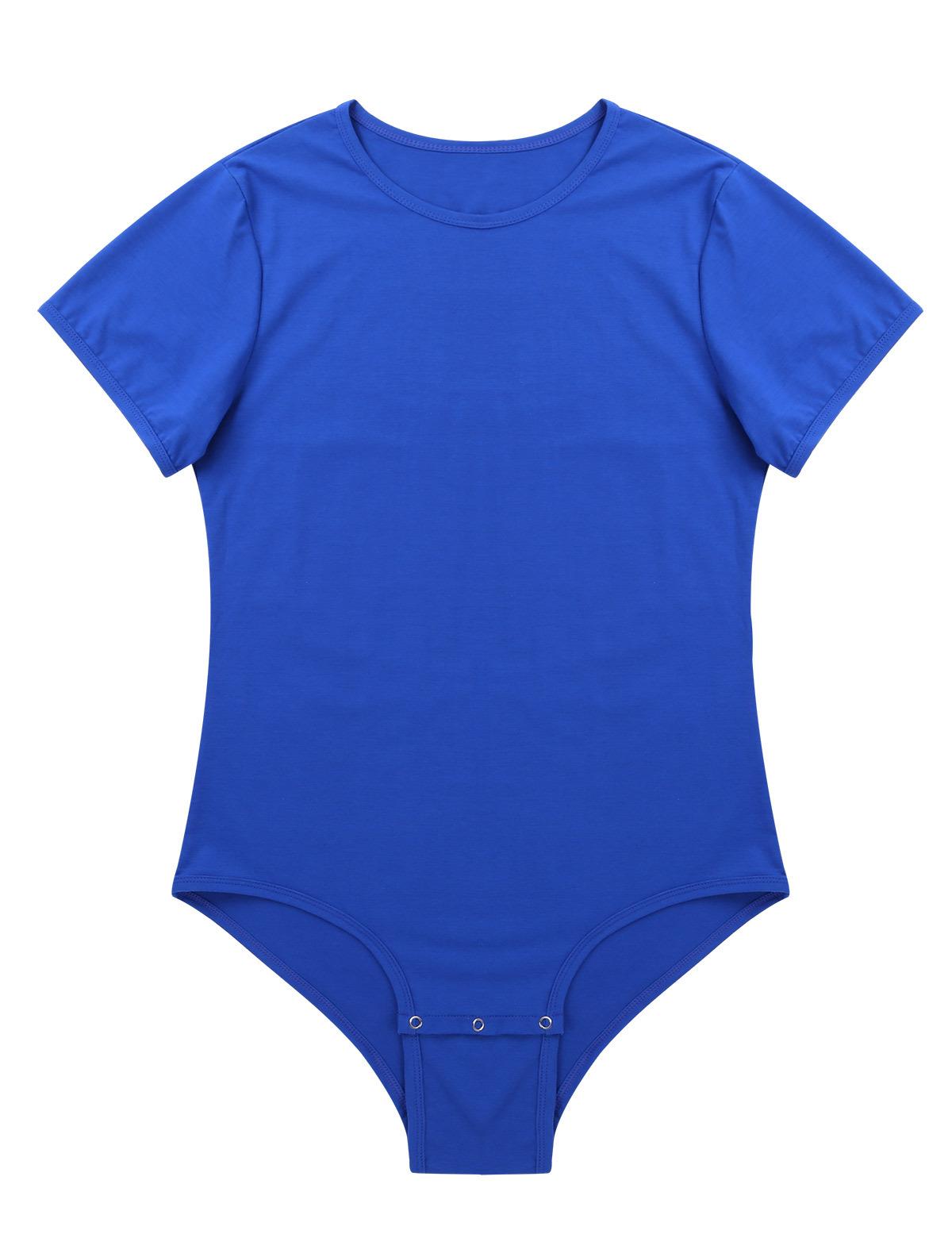 Herren Bequemer Einteiler T-Shirt Body Druckknopf im Schritt Kurzarm Nachtwäsche für den täglichen Gebrauch L Herren Bequemer Einteiler T-Shirt Body Druckknopf im Schritt Kurzarm Nachtwäsche für den täglichen Gebrauch L von Joom DACH