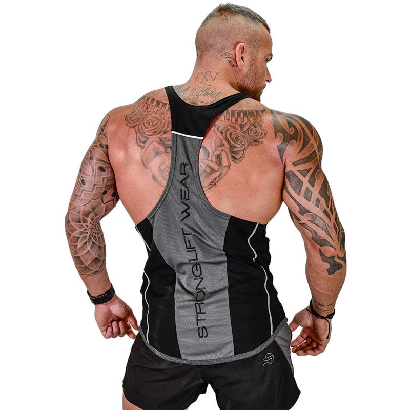Herren-Bodybuilding-Tanktops, Fitnessstudio, Fitness, ärmelloses Hemd, Baumwolle, lässig, Unterhemd M Herren-Bodybuilding-Tanktops, Fitnessstudio, Fitness, ärmelloses Hemd, Baumwolle, lässig, Unterhemd M von Joom DACH