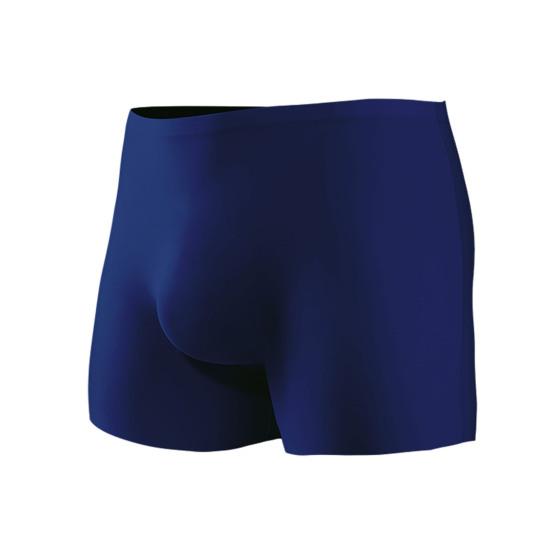Herren-Boxershorts, 3D-Eisseide, nahtlos, dünn, atmungsaktiv, einfarbig, U-konvex, Sporthöschen 3XL königsblau von Joom DACH