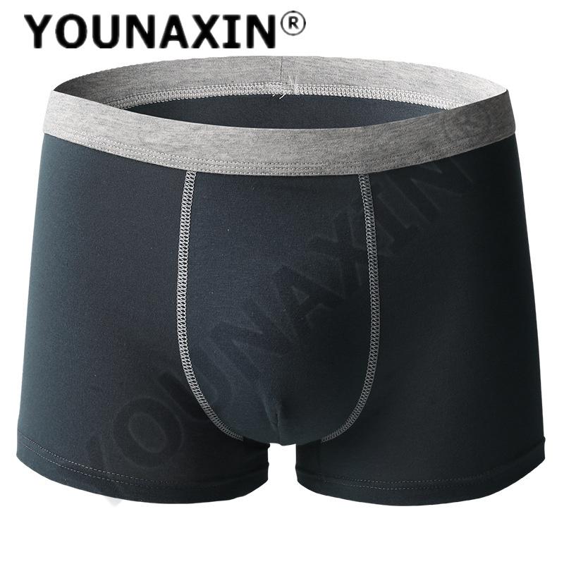 Herren-Boxershorts in Übergröße, Baumwolle, Teenager-Unterwäsche mit mittlerer Taille, sexy, einfarbige Slips, atmungsaktive Shorts, L XL 2XL 3XL 4XL 5XL 6XL 6XL dunkelgrau Herren-Boxershorts in Übergröße, Baumwolle, Teenager-Unterwäsche mit mittlerer Taille, sexy, einfarbige Slips, atmungsaktive Shorts, L XL 2XL 3XL 4XL 5XL 6XL 6XL dunkelgrau von Joom DACH
