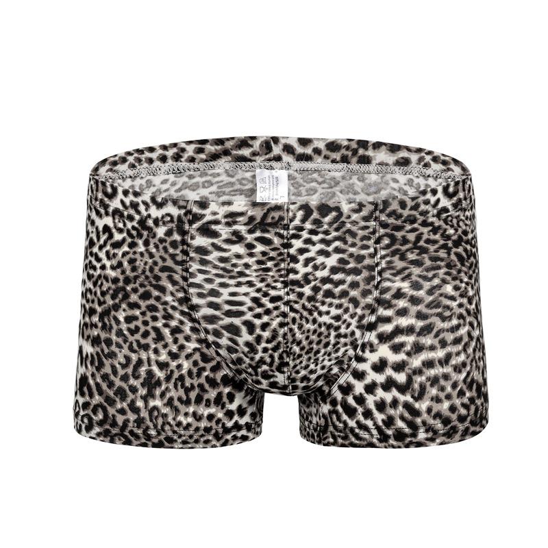 Herren-Boxershorts mit Leopardenmuster und niedriger Taille – sexy, bequemer Sommermodetrend B201 L schwarz Herren-Boxershorts mit Leopardenmuster und niedriger Taille – sexy, bequemer Sommermodetrend B201 L schwarz von Joom DACH