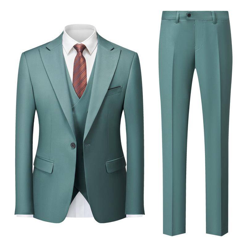 Herren Business Casual Anzug Hochzeit Bräutigam Anzug Herrenanzüge und Blazer XXXL von Joom DACH