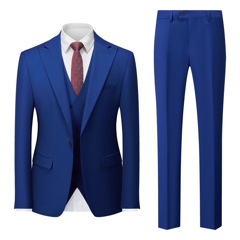 Herren Business Casual Anzug Hochzeit Bräutigam Anzug Herrenanzüge und Blazer XXXL von Joom DACH