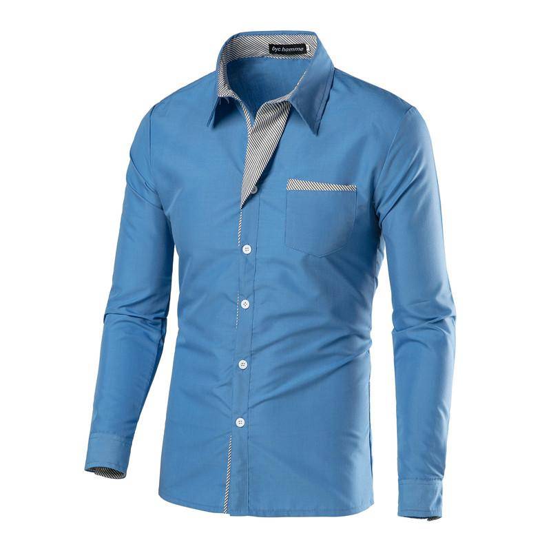 Herren Business Langarmhemd Atmungsaktiv Freizeithemd Große Größe Hemd XL blau Herren Business Langarmhemd Atmungsaktiv Freizeithemd Große Größe Hemd XL blau von Joom DACH