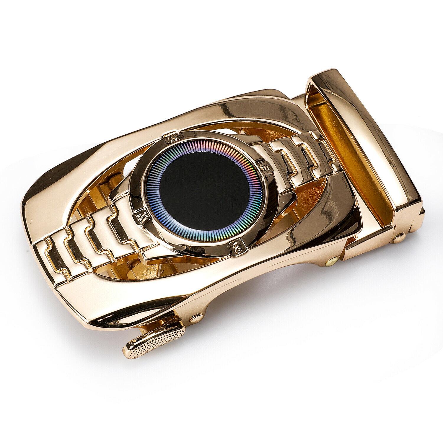 Herren-Business-Mode-Designer-Gürtelschnallen, neuartige automatische Schnallen, passend für 3,5 cm Ratschengurte 2221 von Joom DACH